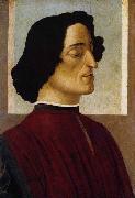 BOTTICELLI, Sandro Portrait of Giuliano de Medici oil painting picture wholesale